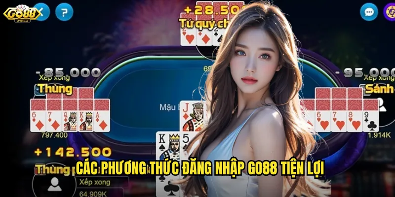 Các Phương Thức Đăng Nhập Go88 Tiện Lợi